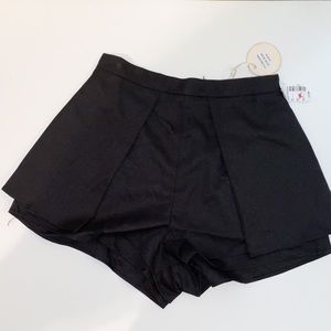 Black Going Out Skort